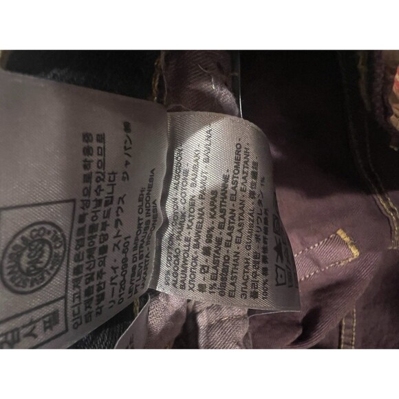 Levis Jeans Mens 32x30 501 '93 Purple Denim Straight Leg Pants NEW - Picture 8 of 9